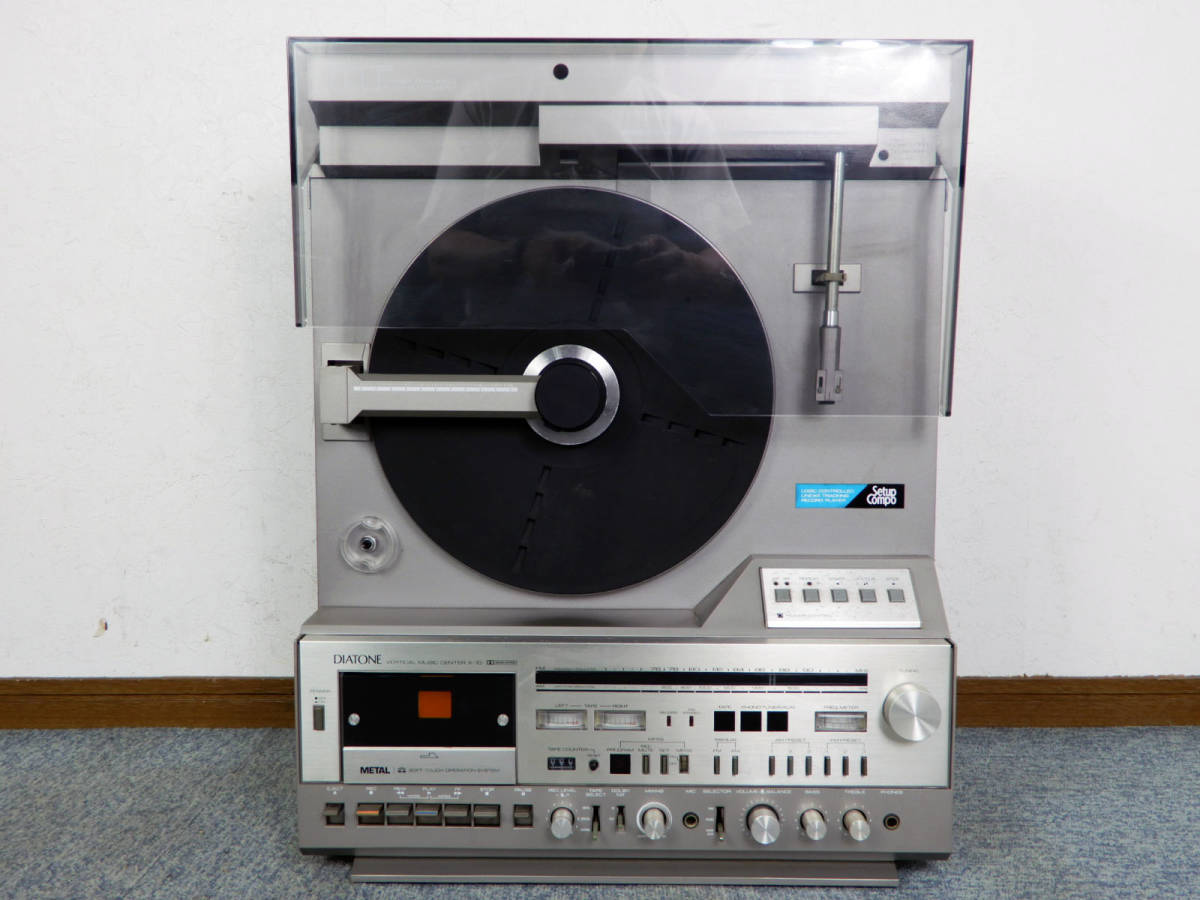 傷や汚れあり】DIATONE ◇ ダイヤトーン 一体型ステレオシステム X-10