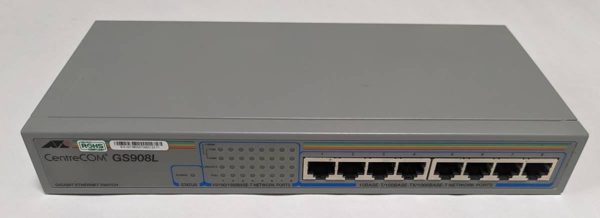Allied Telesis CENTRECOM GS908S-TP V2 Allied Telesis CENTRECOM
