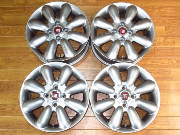 FIAT500 フィアット500 純正アルミホイール MLJ ハイペリオン FIAT500 フィアット500 純正アルミホイール MLJ ハイペリオン