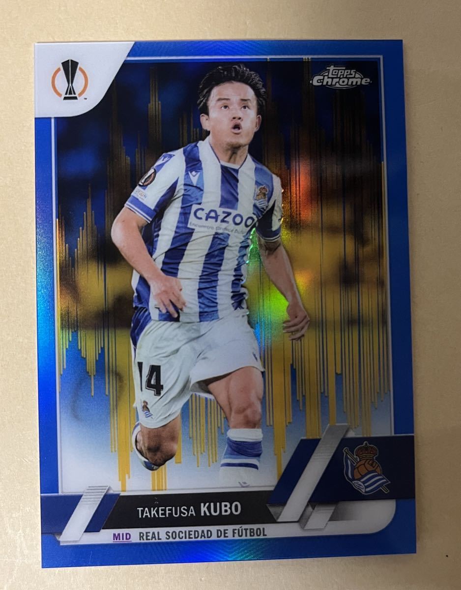 25枚限定！久保建英 TAKEFUSA KUBO 2022-23 Panini select 日本代表