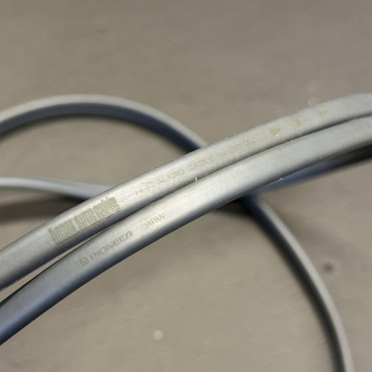 やや傷や汚れあり】PIONEER 6N 99.99995% Linear Pure Cable RCA