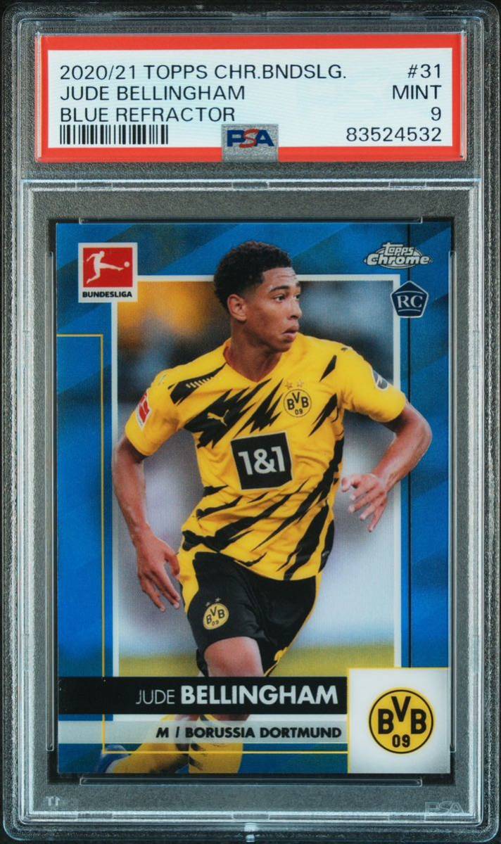 目立った傷や汚れなし】◇PSA 9 MINT◇2020 Topps Chrome Bundesliga 