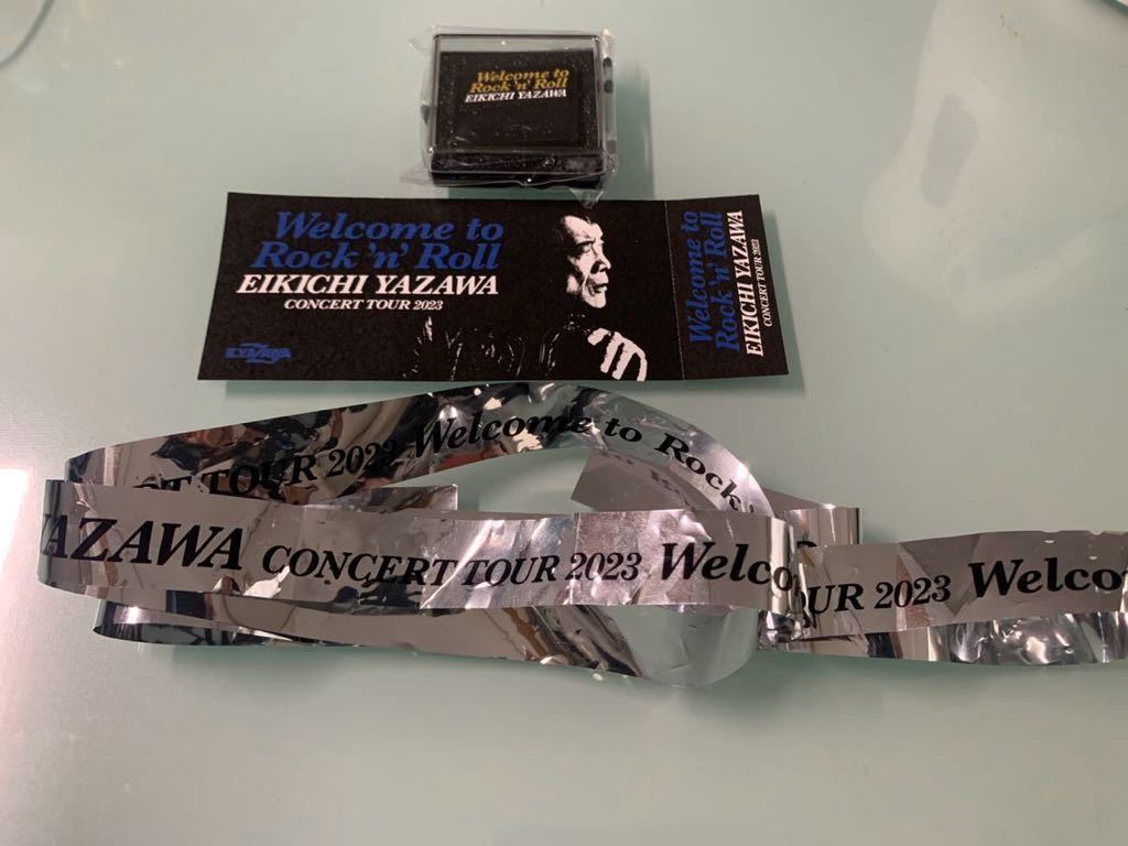 矢沢永吉 SS席限定ピンパッジ2023❗とメモリアルチケット❗と