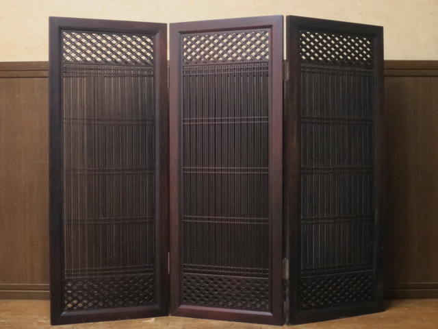 ⑧組子細工衝立パーテーション伝統工芸品