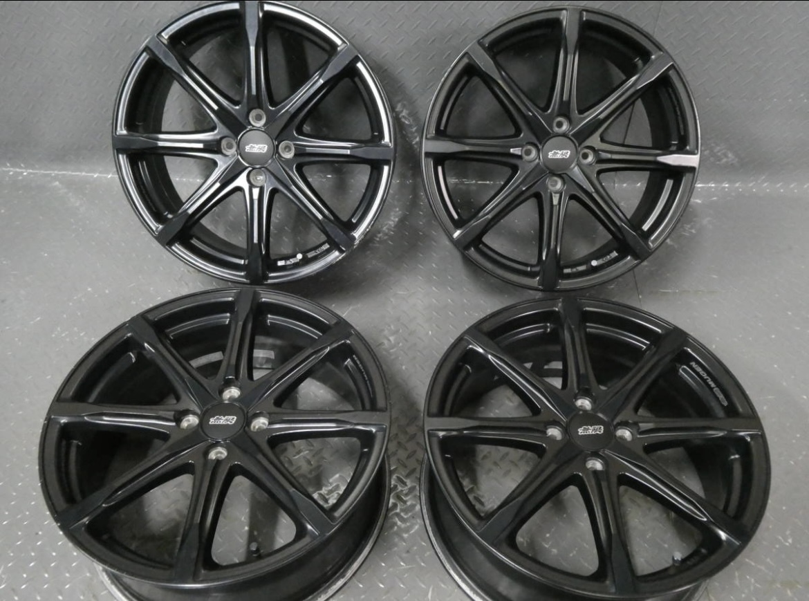 無限ホイール md8 マットブラック