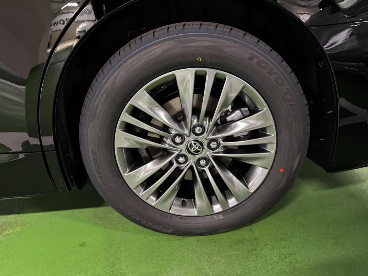 新車外し225/60R18 アルファード 純正18インチ　4本 トヨタ TOYOTA 40系 新型 アルファード ヴェルファイア Z 純正
