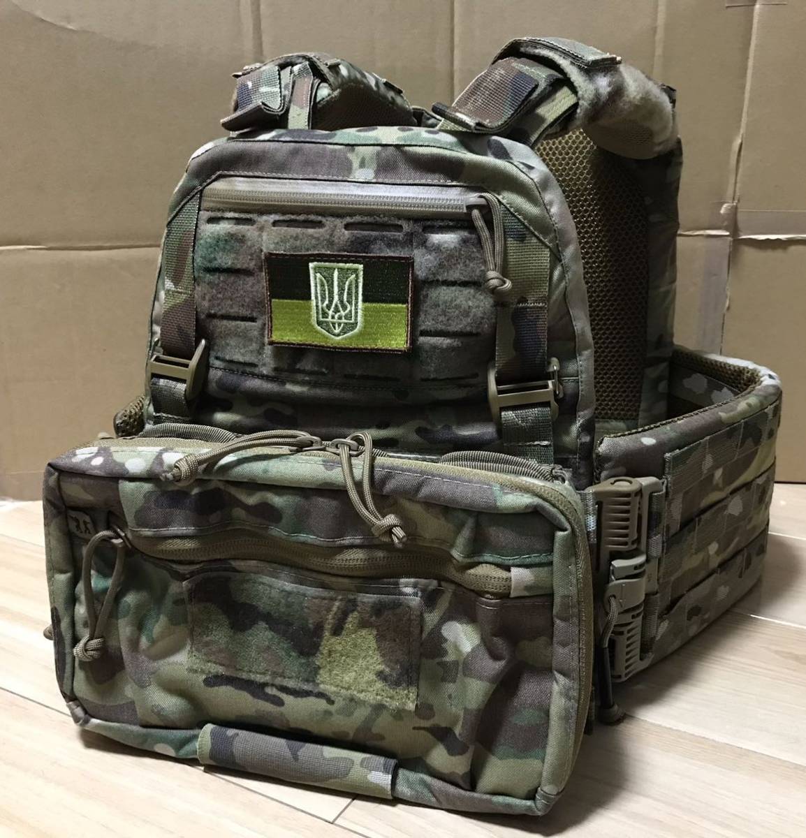 Workerkit U.T.A X-Merlinプレートキャリア マルチカム 【公式通販】