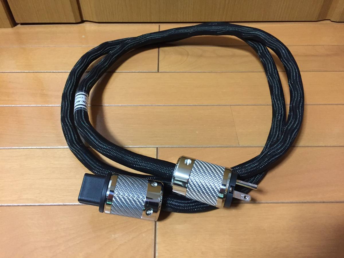 [美品] アコリバ 最高級電源ケーブル POWER REFERENCE 2M 美品] アコリバ 最高級電源ケーブル POWER REFERENCE 2M