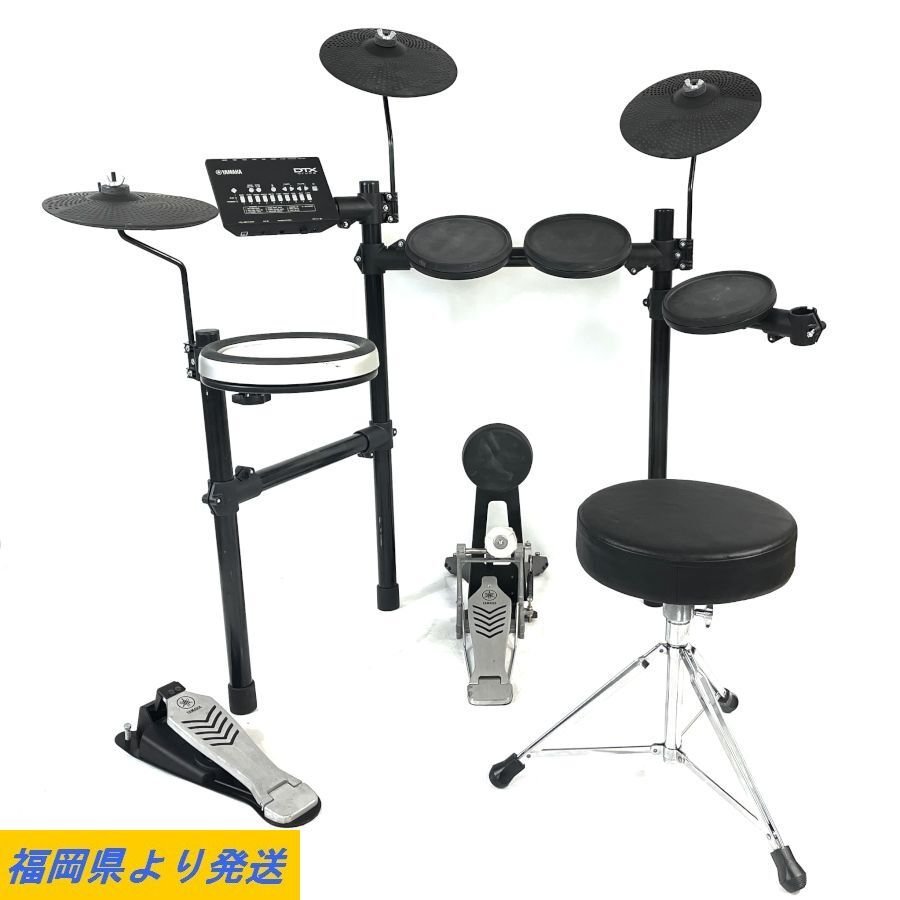 【全体的に状態が悪い】YAMAHA DTX482K ELECTRONIC DRUM KIT ヤマハ 電子ドラムセット 音出しOK ※欠品パーツ