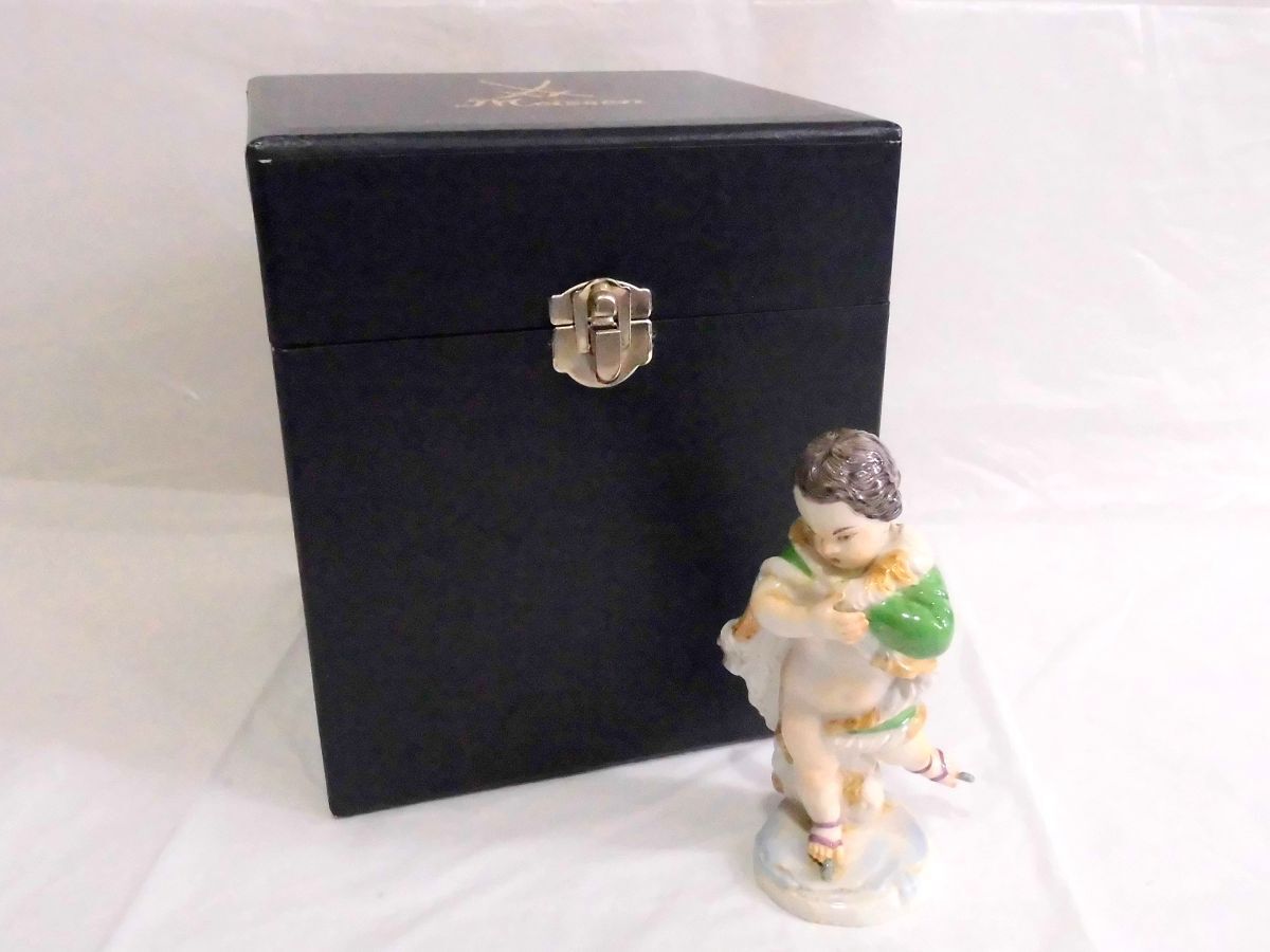 1000円スタート フィギュリン MEISSEN マイセン 天使 エンジェル
