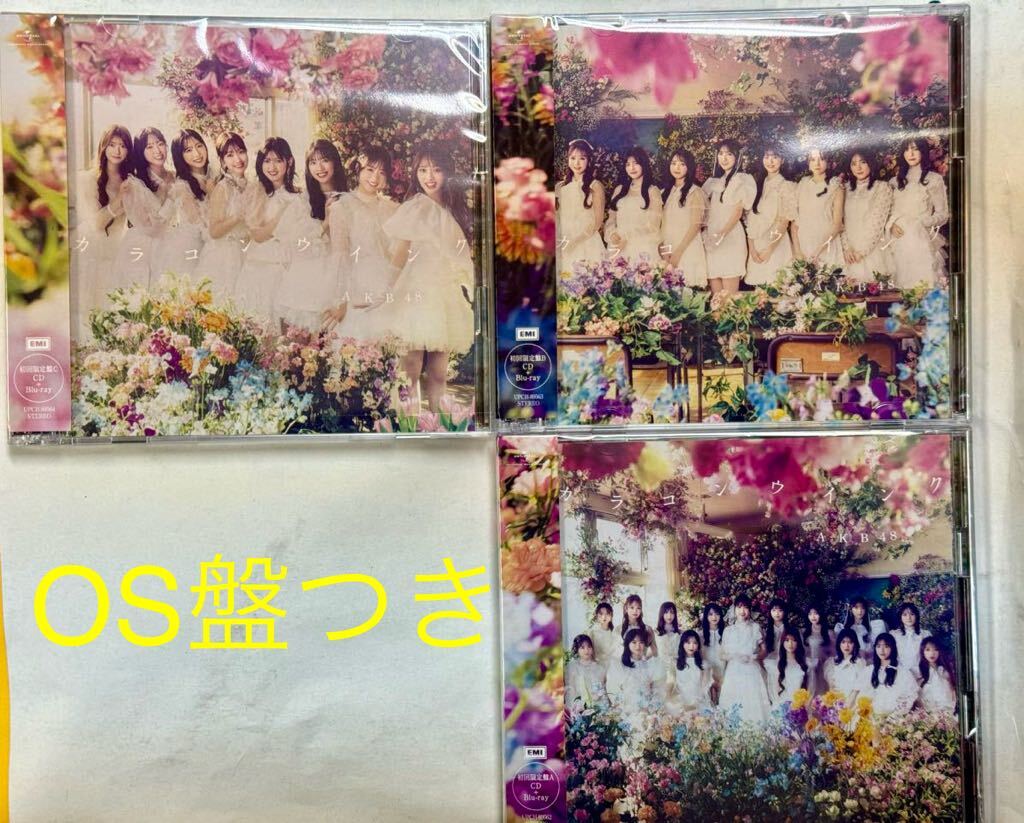 カラコンウインク AKB48 握手券 シリアル 15枚 AKB48 63rdSG