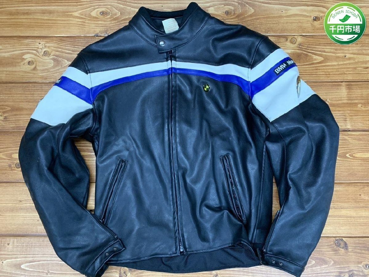 BMW MOTORRAD メンズクラブレザージャケット 傷や汚れあり】【N2-1306