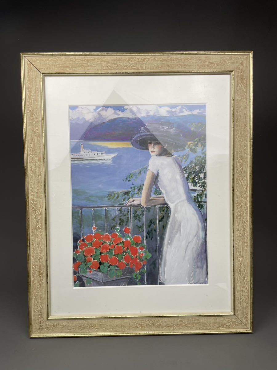 カシニョールローズポンポン(額新品)