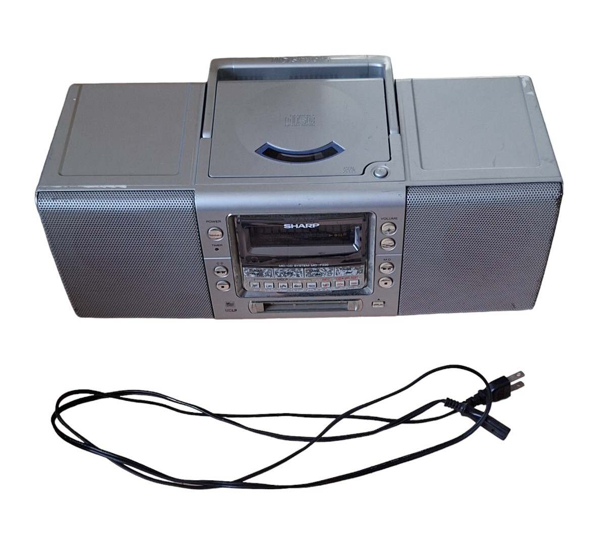 SHARP MD-F230-Z MD、CD、ラジオ （SHARP MD/CD PLAYER MD-F230