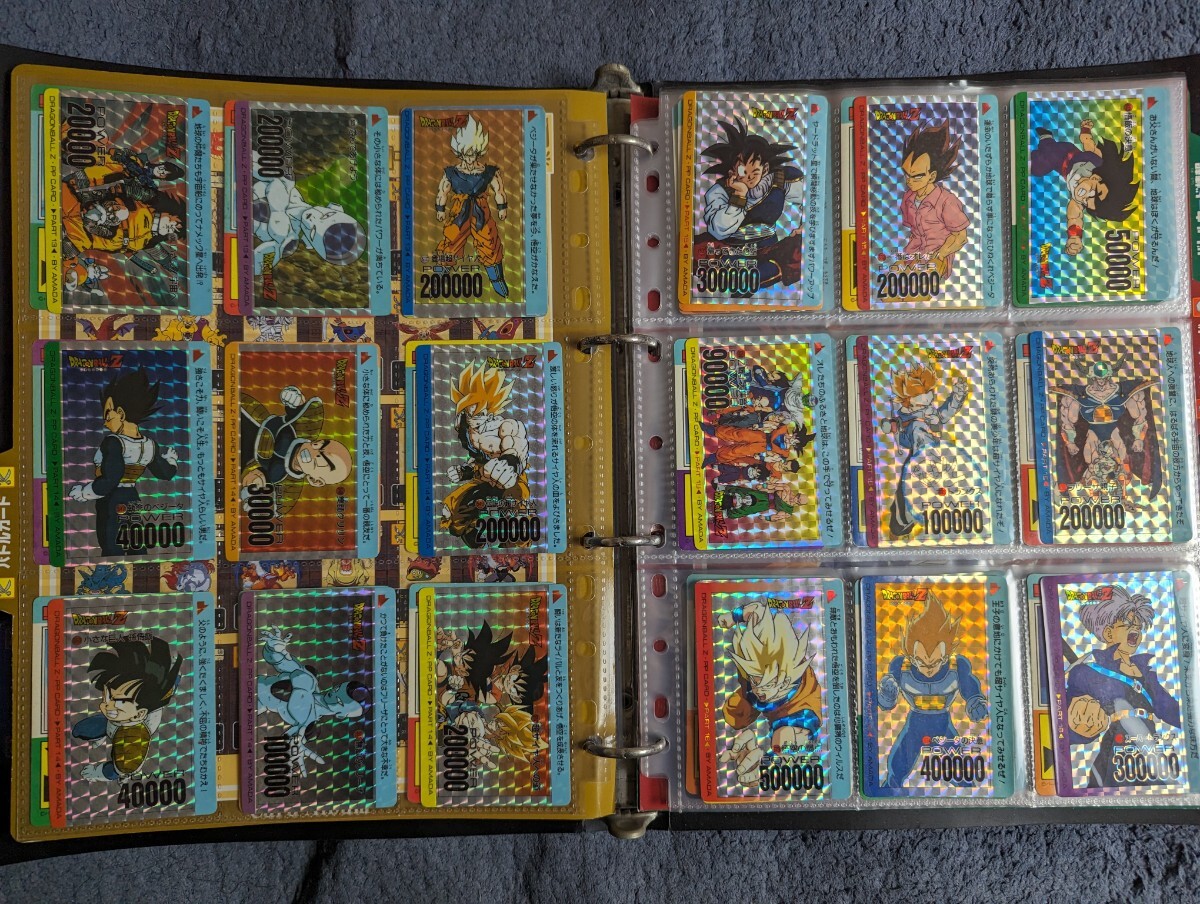 ドラゴンボールZ キラ カード 124枚まとめ売り アマダ レア ドラゴンボールZ キラ カード 124枚まとめ売り アマダ レア(傷