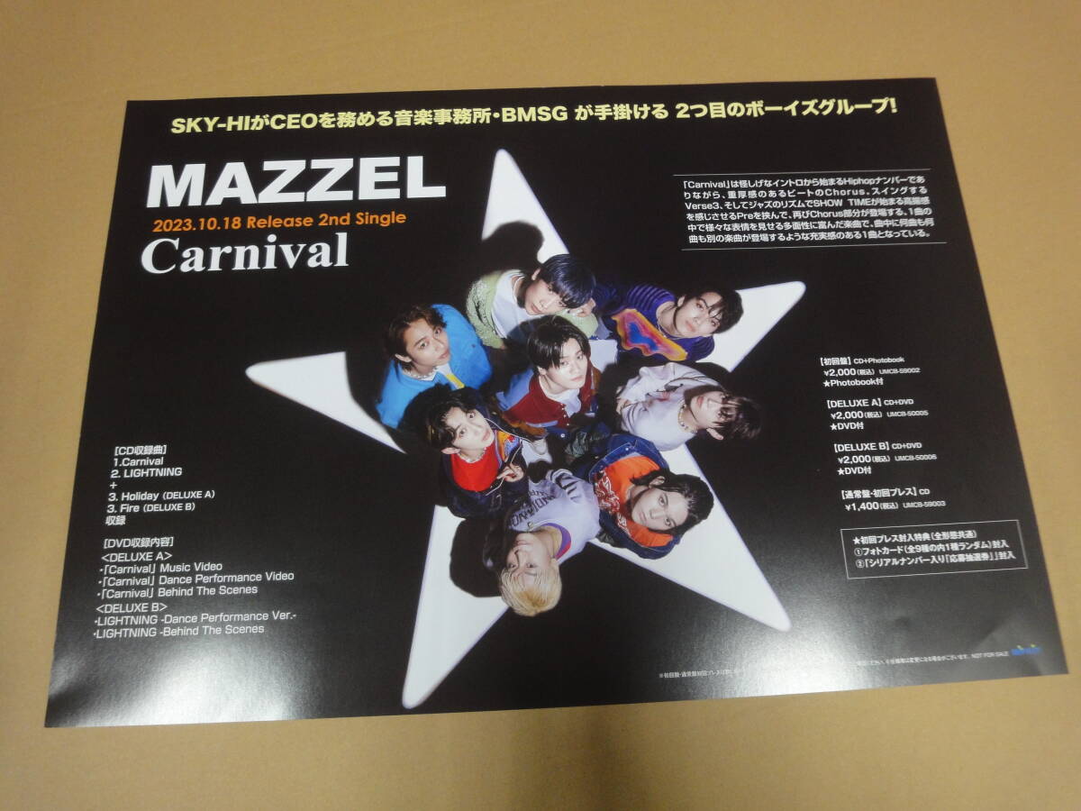 CARNIVAL 川原誠 直筆サイン入り 販促ポスター S.M.Lの落札情報詳細