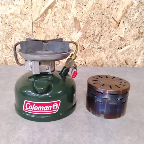 K*u様 Coleman(コールマン)のガソリンシングルバーナー508 2レバー Coleman (コールマン) ガソリンシングルバーナー 1995年製 508A