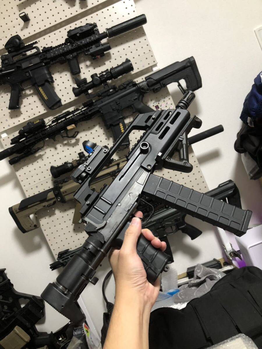 やや傷や汚れあり】東京マルイ スコーピオン mod.m カスタム品 1円