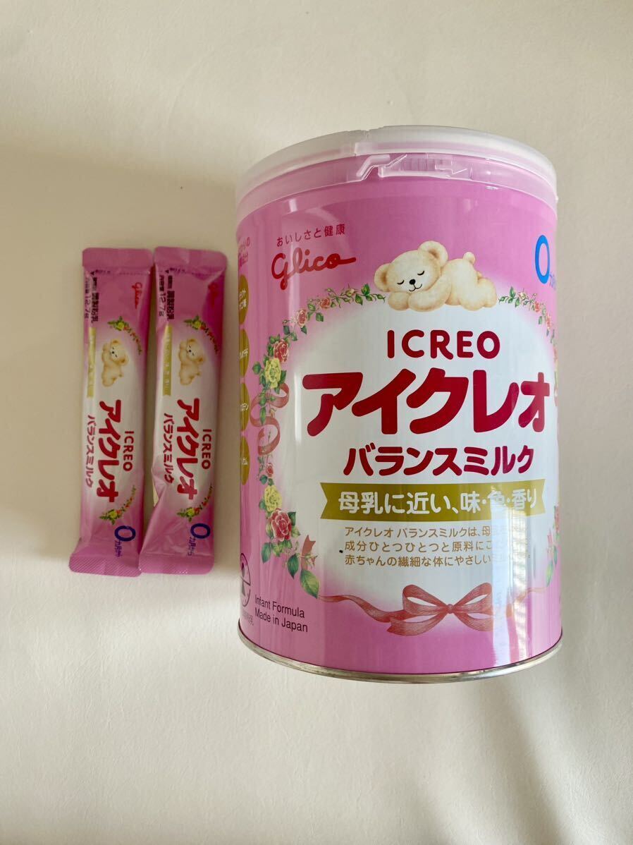 「外箱未開封」アイクレオ 800g×4缶 + 100mlスティック10本 外箱未開封」 アイクレオ 800g×4缶 + 100mlスティック10本 ICREO