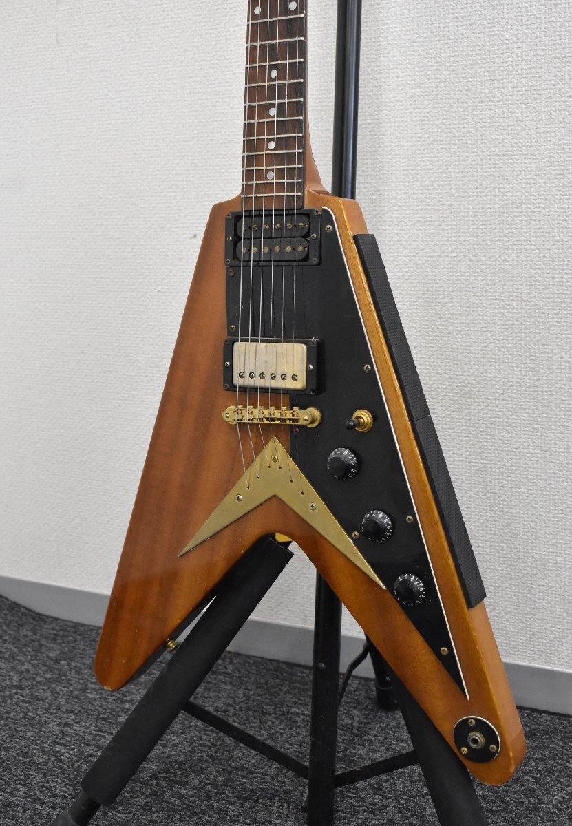 Brian by Bacchus フライングV 黒 ブライアン バッカス