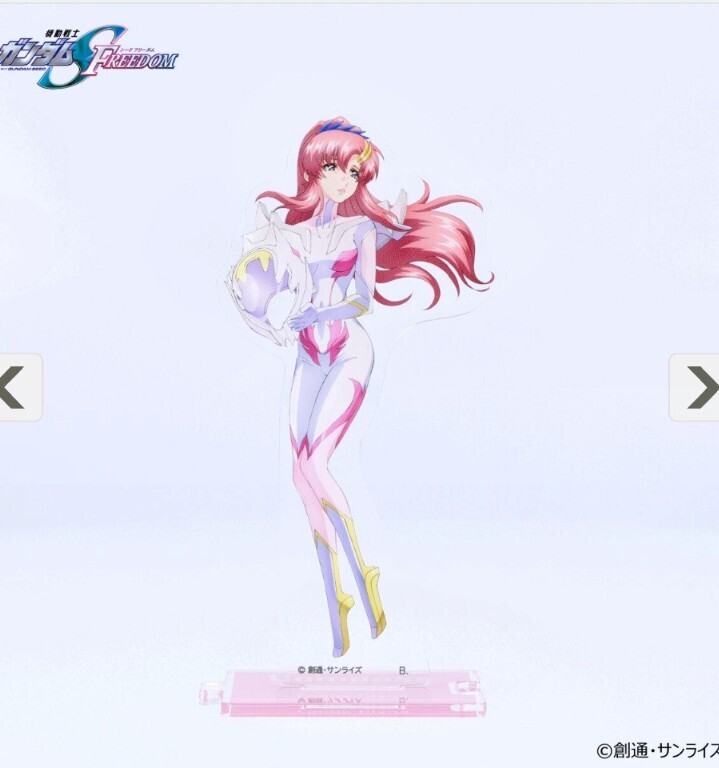 ガンダムカフェ ガンダムSEED ドレス アクリルスタンド キラ ラクス