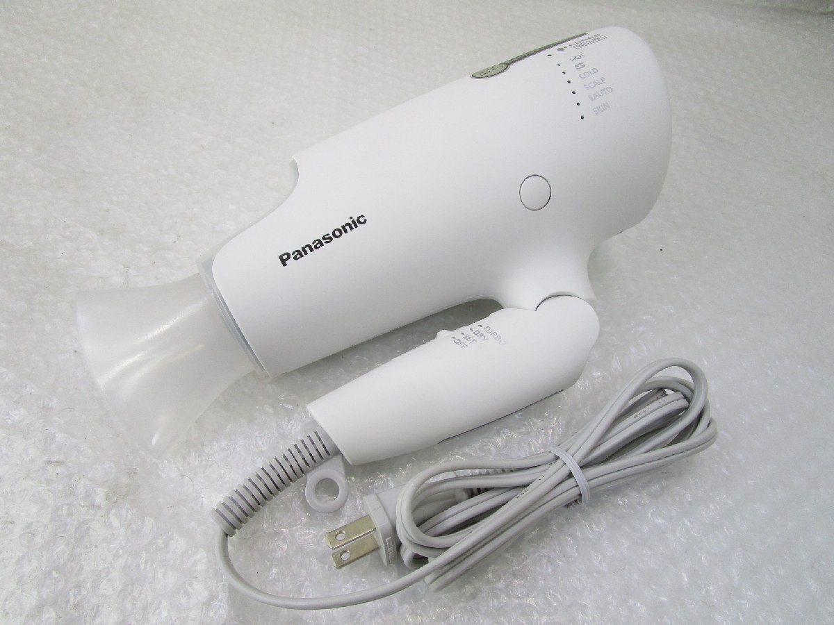 Panasonic ヘアードライヤー ウォームホワイト ナノケア nanoe
