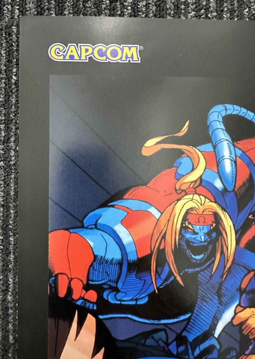 店頭用マーベル スーパー ヒーローズ VS ストリートファイター販促ポスター