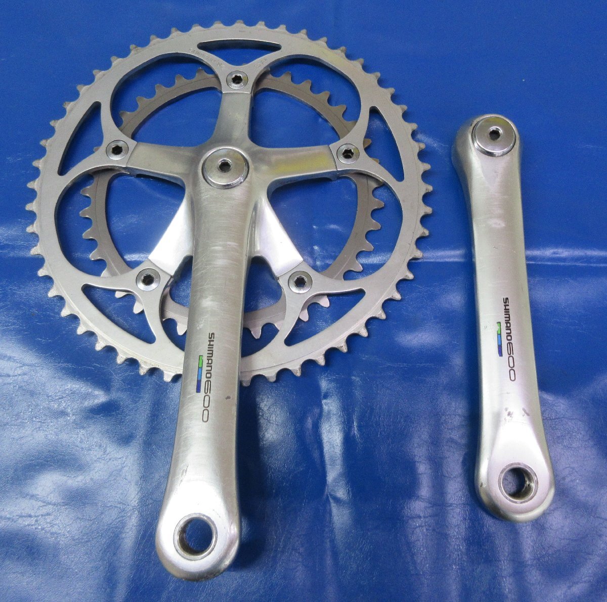 【傷や汚れあり】シマノ SHIMANO 600 FC6400 5239T 170mm PCD130mm 左右クランク 中古 ※発送/レター