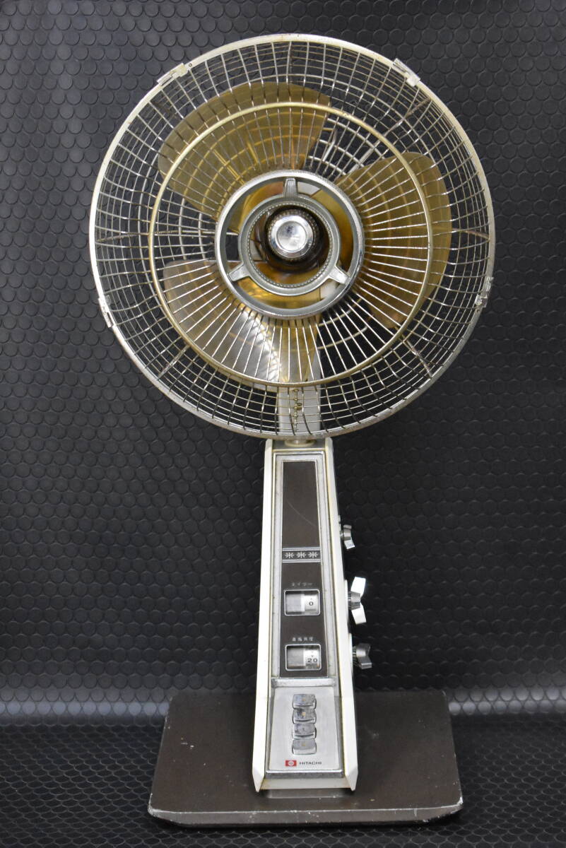 日立 扇風機 H-625 A.C. 30CM DESK FAN レトロ HITACHI ①