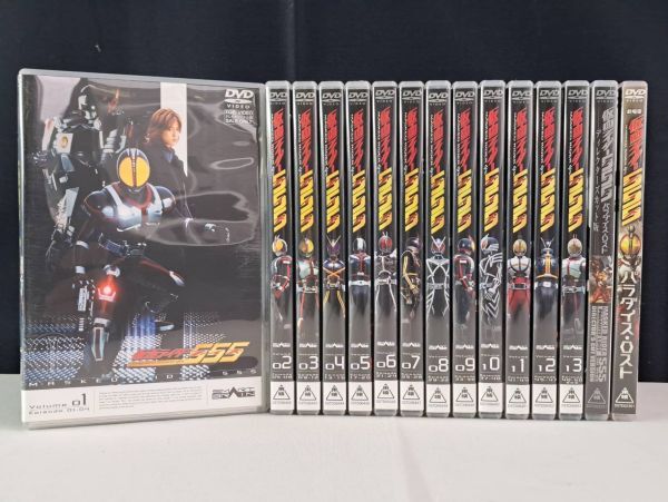 仮面ライダーファイズ 全13巻＆パラダイスロスト DVD 仮面ライダー555
