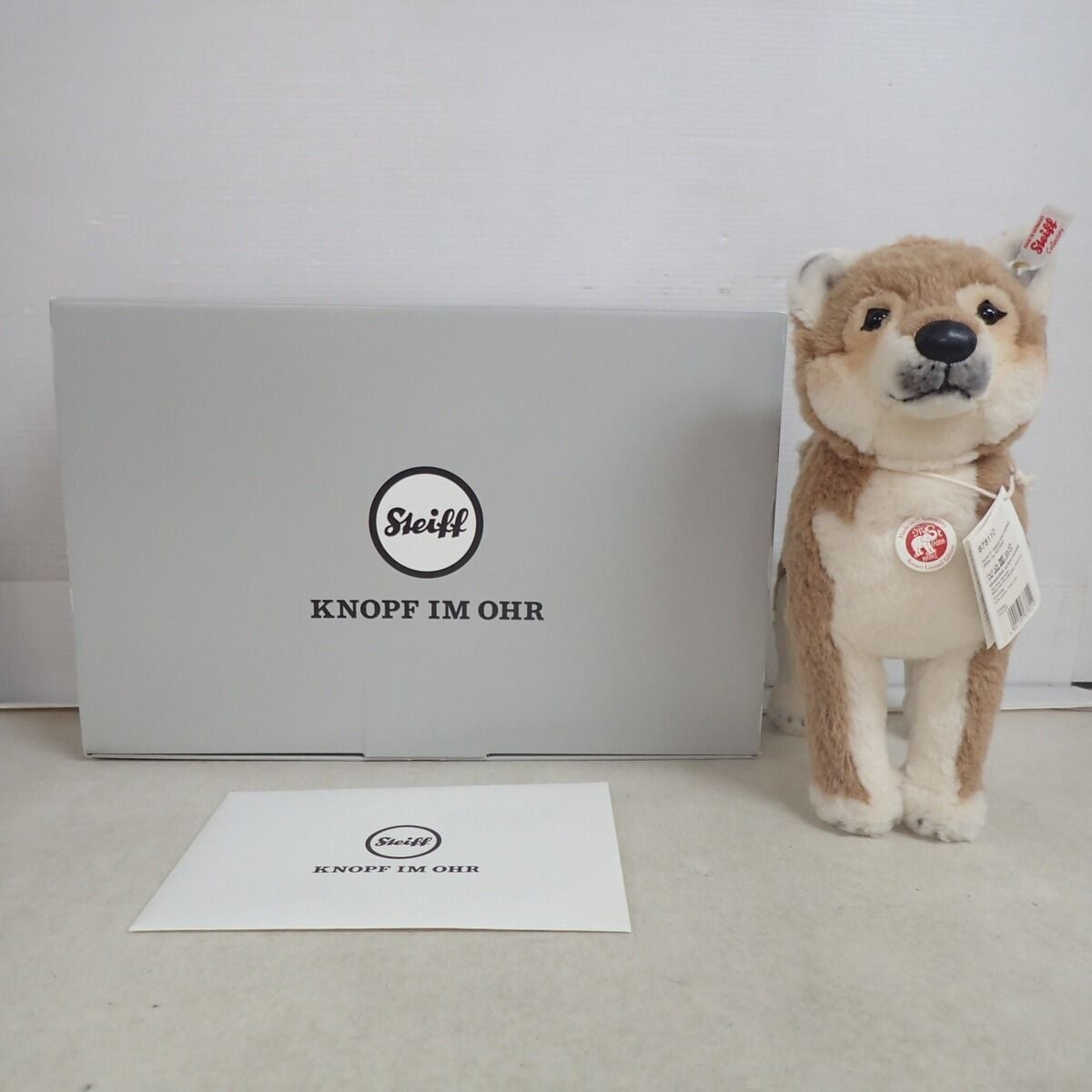 Steiff ベビー 柴犬 EAN678561 - Steiff｜ シュタイフ・テディベア通販