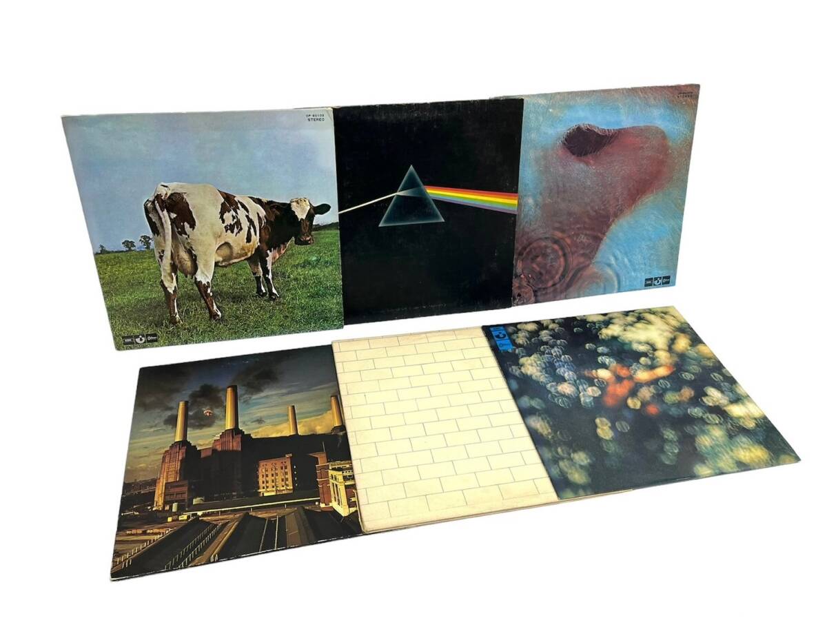 傷や汚れあり】7E2☆Pink Floyd/ピンクフロイド☆ LPレコード 6枚 