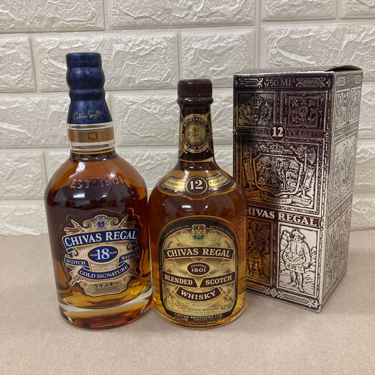 CHIVAS REGAL 12年 1140ml 43% 未開栓 1円～未開栓CHIVAS REGAL