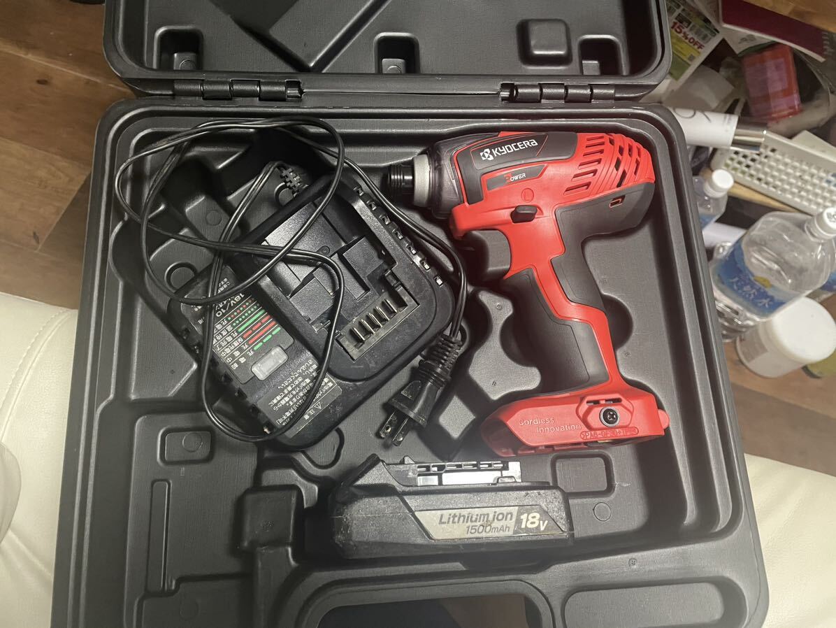 未使用品】KYOCERA 電動インパクトドライバー BID-1805 18V 未 未使用品】KYOCERA 電動インパクトドライバー BID-1805 18V 未