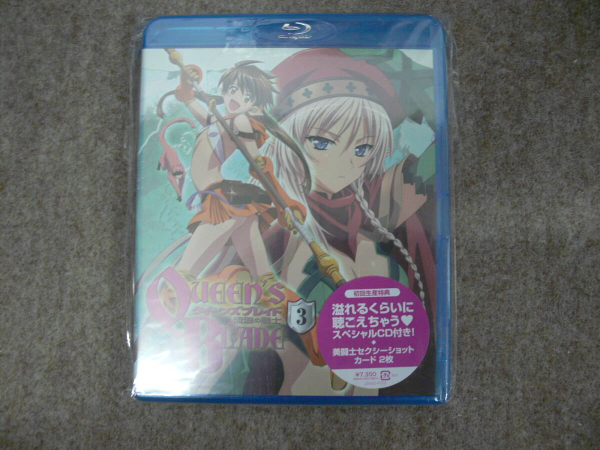 クイーンズブレイド 流浪の戦士 Blu-ray 初回限定版 全6巻セット