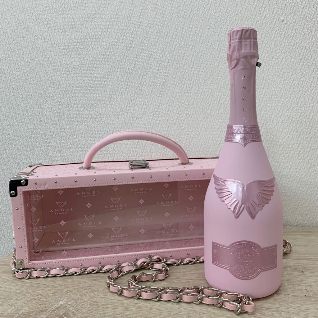 未開封 エンジェル シャンパン ドゥミセック ロゼ レザー（未