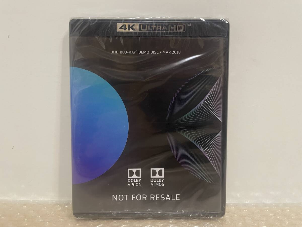 Dolby Atmos Vision 4k Blu-ray Demo Disc 【未使用】未開封/DOLBY VISION/DOLBY ATMOS/ドルビー/4K ULTRA HD/UHD BLU-RAY DEMO