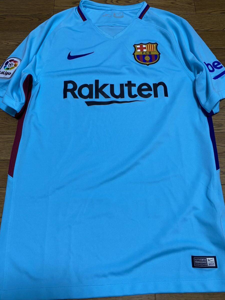 NIKE NEYMAR JR ネイマール FCバルセロナ ストライプユニフォーム 楽天