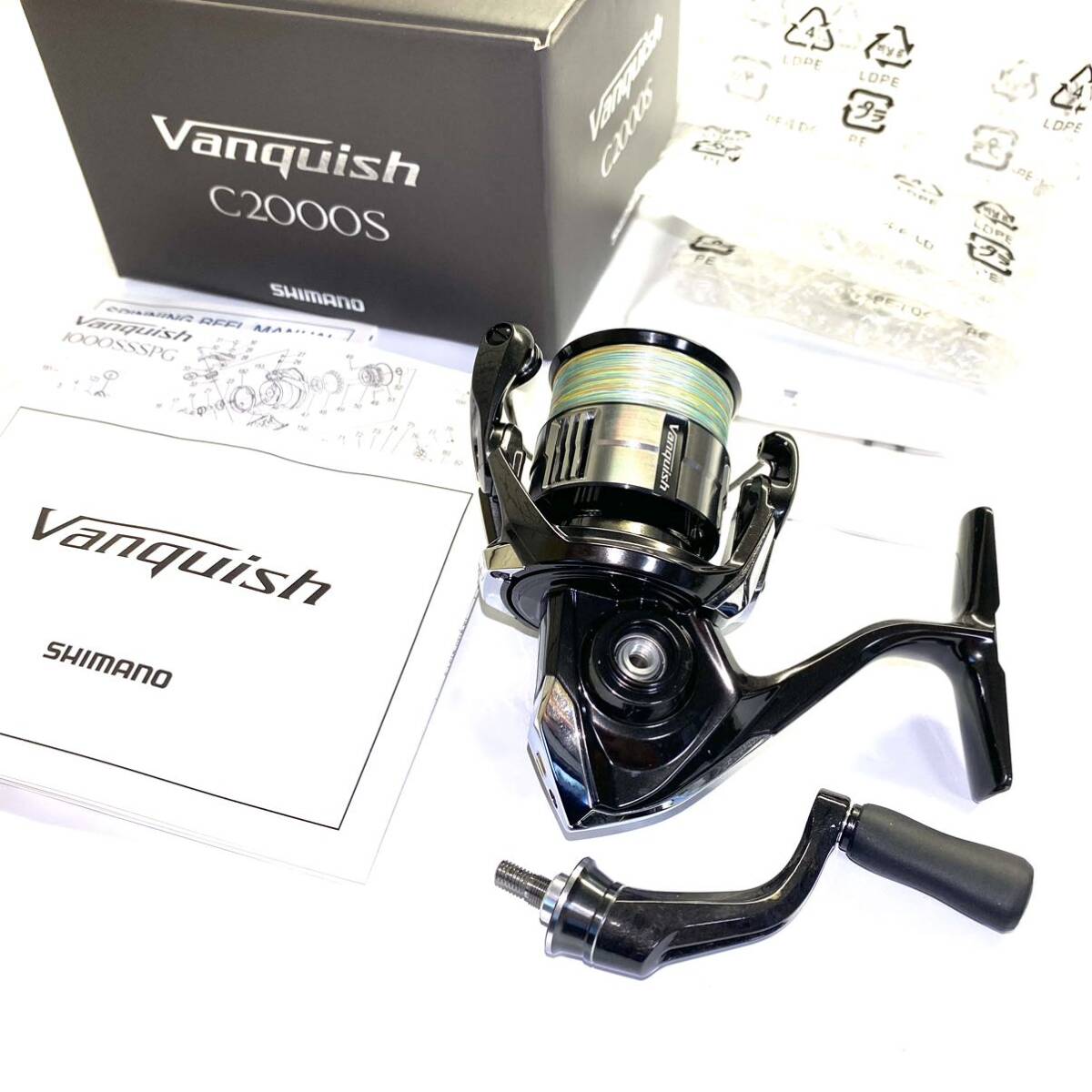 極美品 SHIMANO Vanquish 23ヴァンキッシュ c2500s シマノ 極美品 SHIMANO Vanquish 23ヴァンキッシュ c2500s シマノ