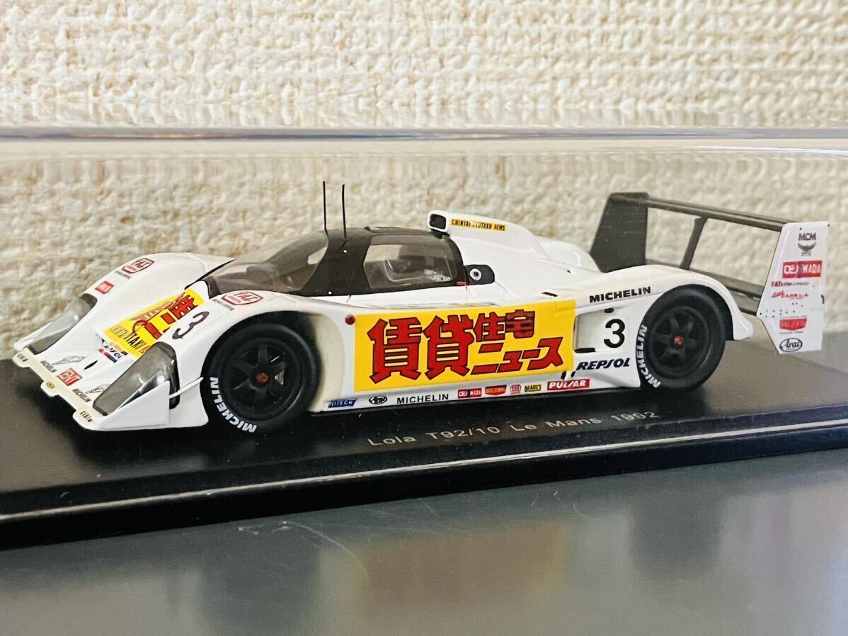 【目立った傷や汚れなし】激レア！1/43 スパーク ローラ T92/10 1992 ル・マン24時間 検 HPI イグニッション 905 ...