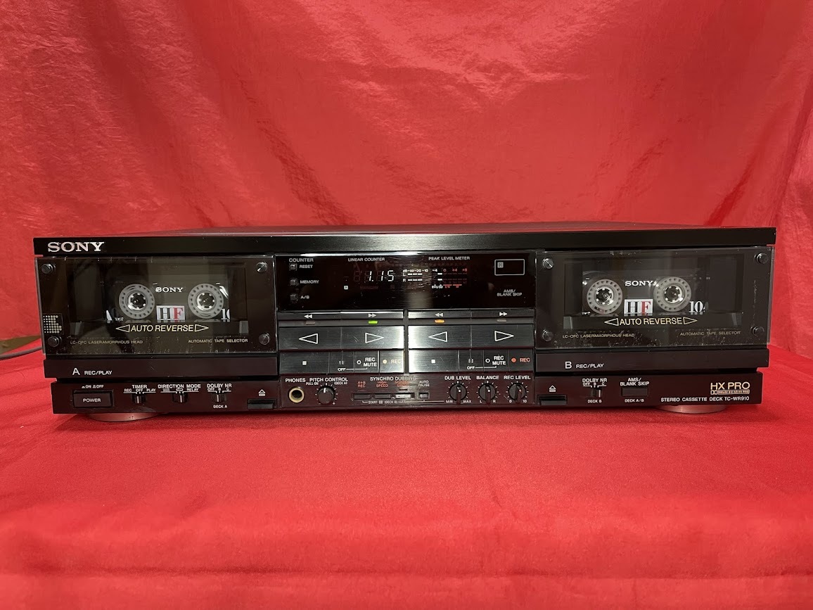 ●完売  オーバーホール済★プロ用 Wカセットデッキ TASCAM「202MKⅢ」再生・録音 動作OK★ベルト新品・その他メンテナンス調整済み★ ○完売 オーバーホール済☆プロ用 Wカセットデッキ TASCAM「202MKⅢ