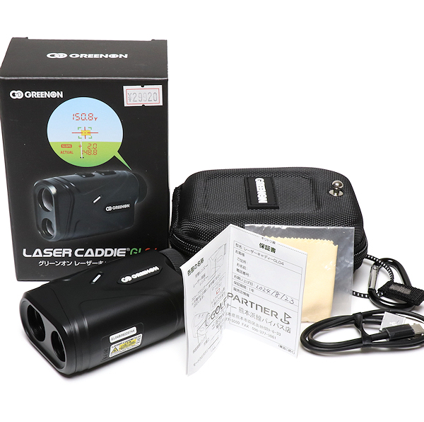 GREENON LASER CADDIE GL04C ゴルフ用距離計（ゴルフ用レーザー