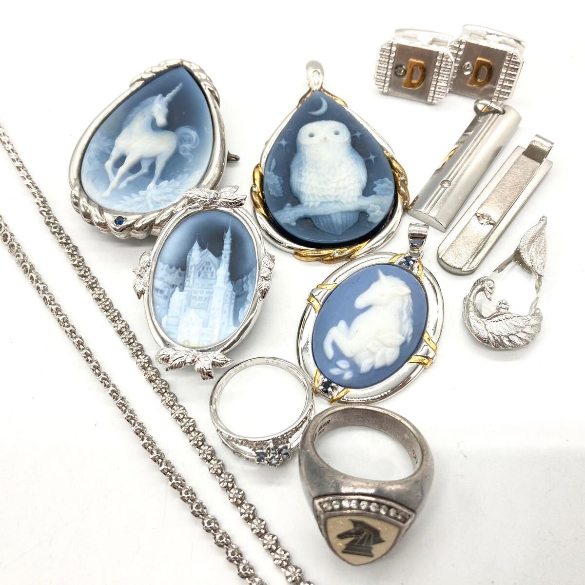 STEPHAN カメオ ブローチ ペンダントトップ