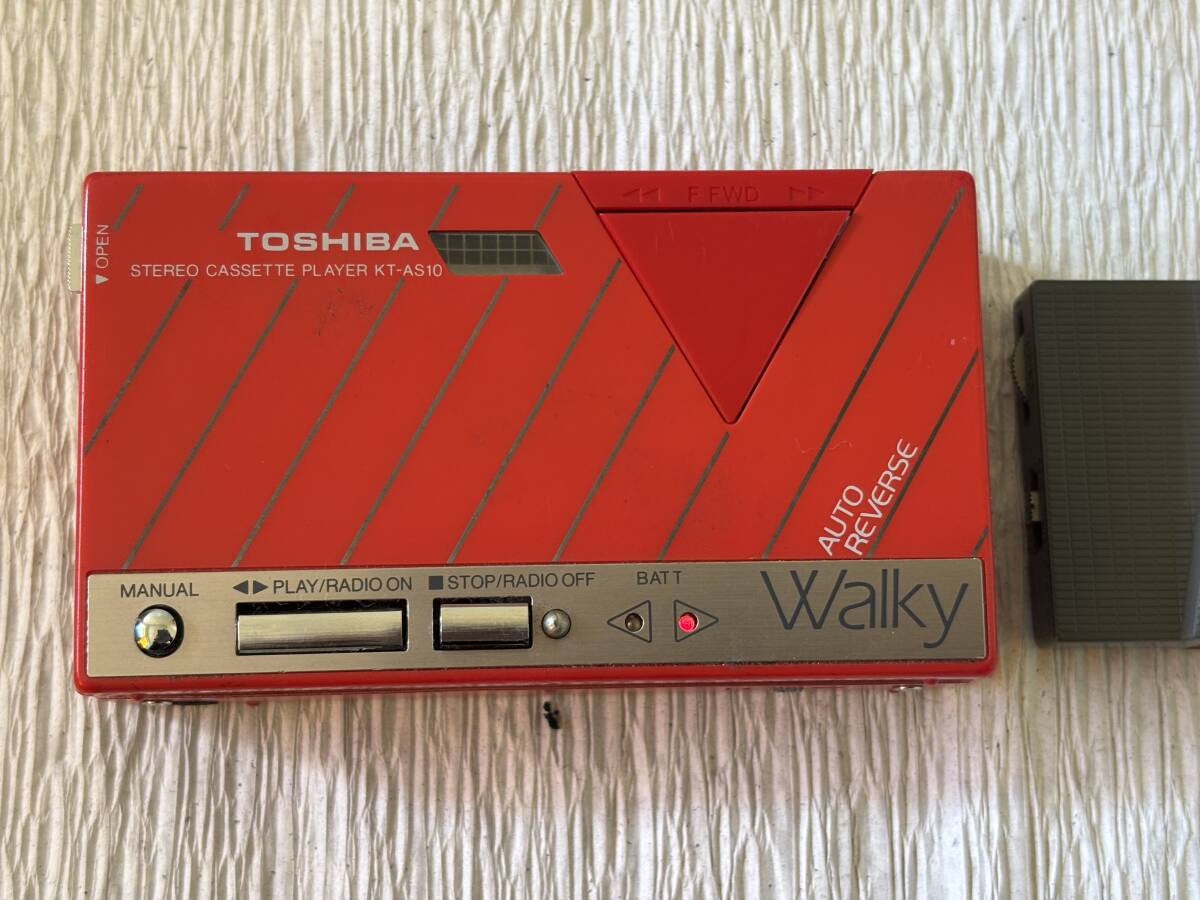 傷や汚れあり】10000円スタート 東芝 Walky ウォーキー ステレオ