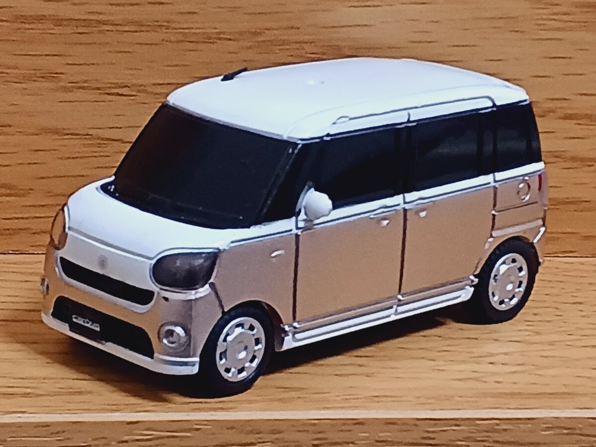 ダイハツ ムーヴ キャンバス プルバックカー ミニカー カラー