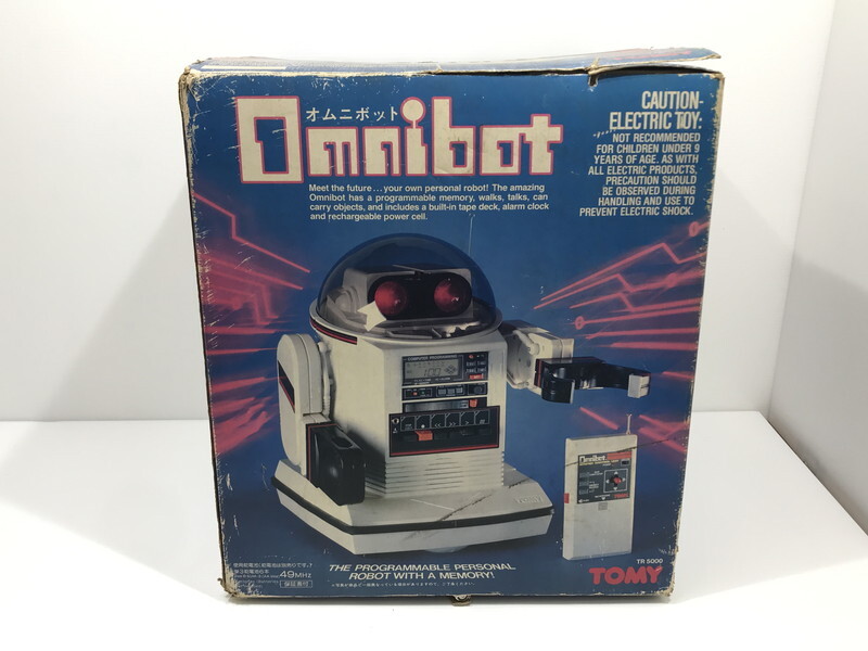 TOMY（トミー）オムニボット2000 リモコン付 みすぼらしく カセット 