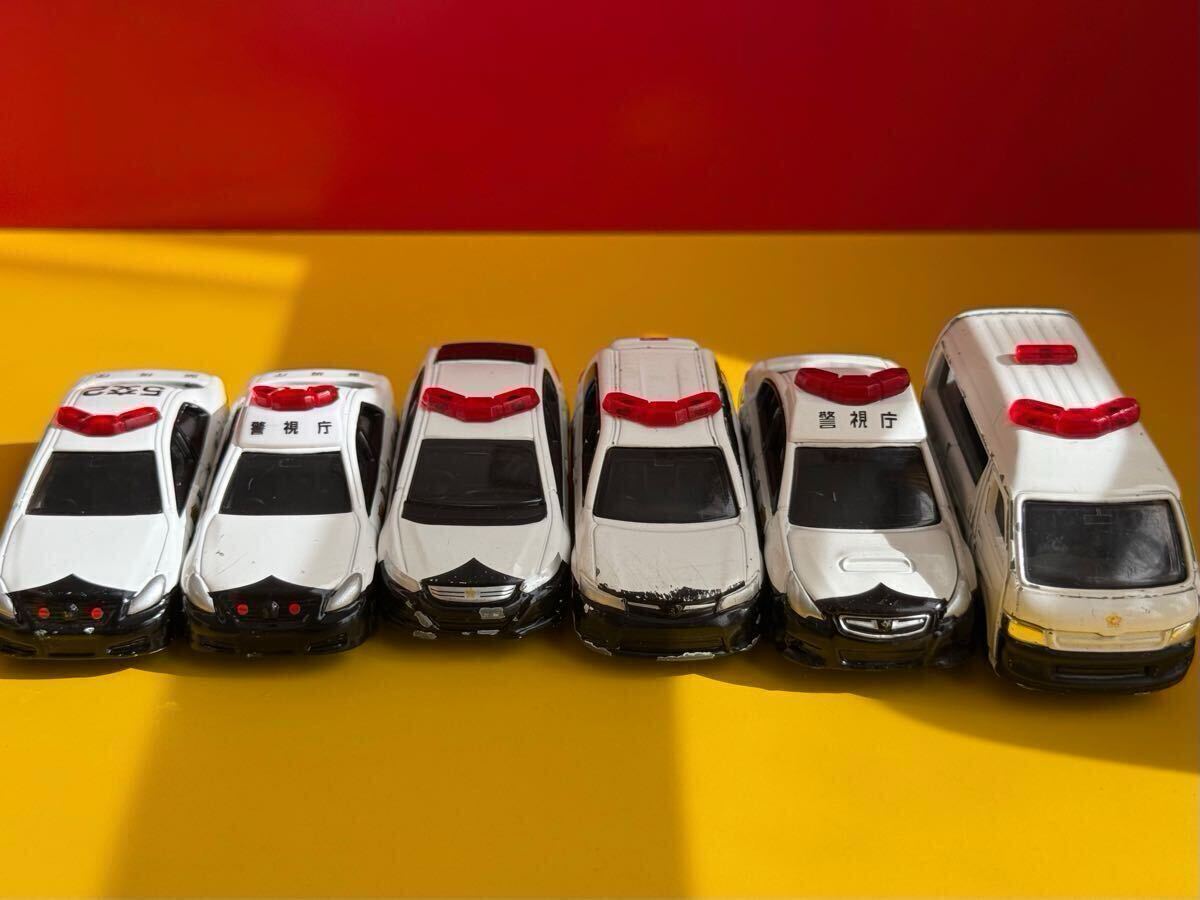 トミカ 緊急車両セット 5 ☆スバル レガシィ B4 パトロールカー