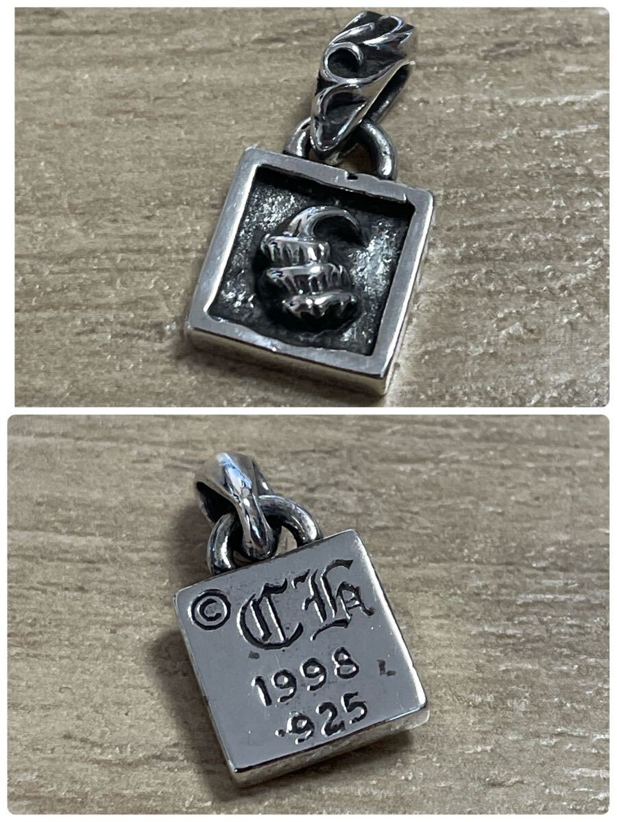 クロムハーツ ペンダントトップ シルバー925 1998 保証書 ネックレス クロムハーツ ペンダントトップ シルバー925 1998 保証書 ネックレス