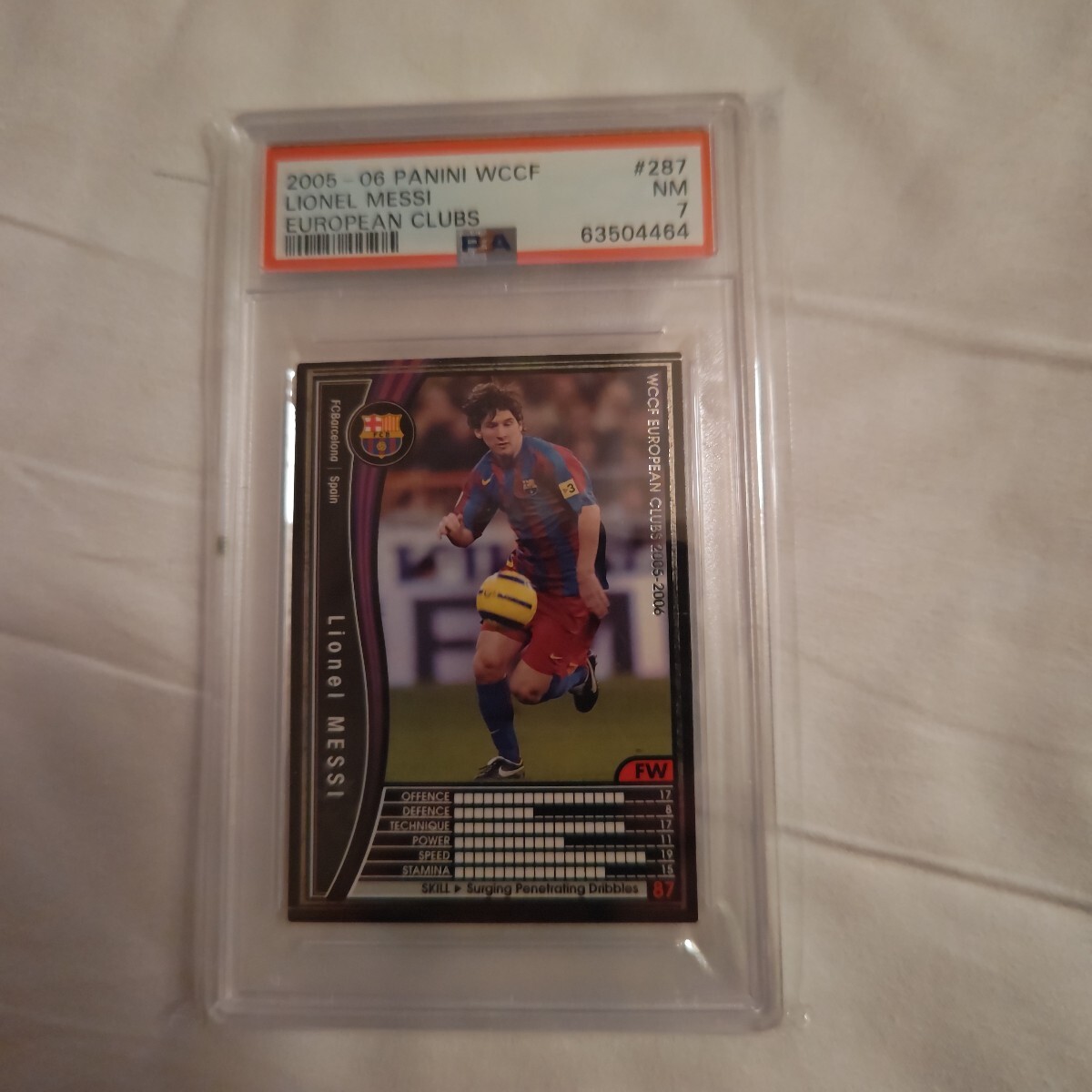 2015 PANINI LIONEL MESSI メッシ 世界99枚限定