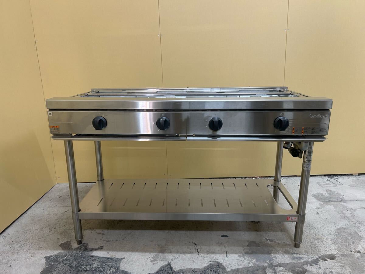 清掃済み Tanico タニコー 業務用 5口ガスコンロ T1232 LPガス用